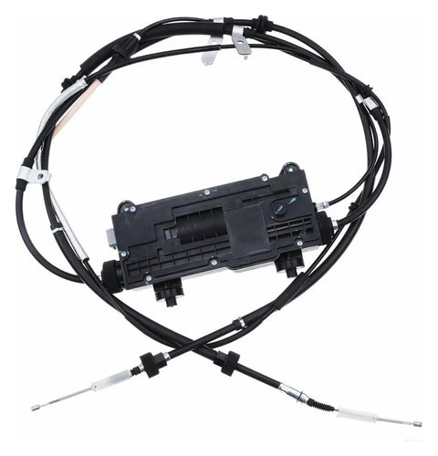 Hella Durable Electronic Parking Brake Actuator Replacement For Land Rover Discovery Lr4 Range Rover Sport 2010 To 2013 Oem LR072318 rear caliper module with wiring.