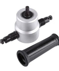 This Snappy Sheet Metal Nibbler Is A Total Game Changer For Your Shop. Cuts Aluminum And Steel Like Butter With Your Drill. Adjustable head with metal and plastic parts.