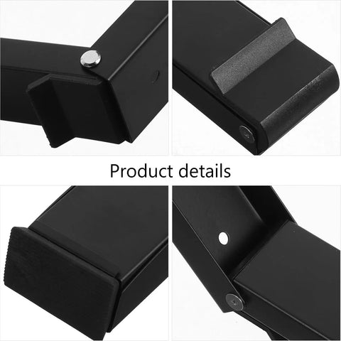 Close-up of Heavy Duty Stainless Steel Kickdown Door Stop For Indoor And Outdoor Use Portable Floor Door Stopper details