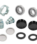 Honda ATV Swingarm Bearing Bolt Nut Seal Cap Kit Beefed Up Heavy Duty Upgrade For Recon 250 TRX250EX TRX250X FourTrax 300 Rancher 350 400 Foreman 400 450 500 Rubicon 500 Replacement Gasket Set, bearings and seals