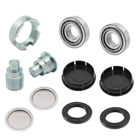 Honda ATV Swingarm Bearing Bolt Nut Seal Cap Kit Beefed Up Heavy Duty Upgrade For Recon 250 TRX250EX TRX250X FourTrax 300 Rancher 350 400 Foreman 400 450 500 Rubicon 500 Replacement Gasket Set, bearings and seals