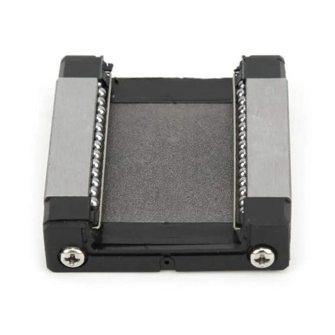 Miniature Linear Sliding Block Bearing For 24mm Rail With Low Friction Smooth Glide And Integrated Lubrication Port For Pro Grade Precision Automation Equipment For High Duty Performance In Industrial Automation And Robotics, steel linear bearing block