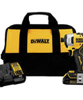 Atomic 20V Max Impact Driver Kit With 1700 In-Lbs Torque, Ultra-Compact 5.1-Inch Body, Variable Speed Trigger For Precision