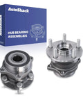 Rear Wheel Hub Bearing Assemblies Left And Right With ABS Replacement For 2010 2014 Subaru Outback 2008 2014 Subaru Impreza 2013 2016 Scion FR S 2017 2020 Toyota 86 Two Piece Set Heavy Duty Premium Quality ISO IATF Certified with packaging