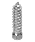 Rock Solid M6x6mm Snow Tire Studs Featuring Tungsten Steel Anti Skid Spikes And Heavy Duty Screws close-up of a screw with textured surface.