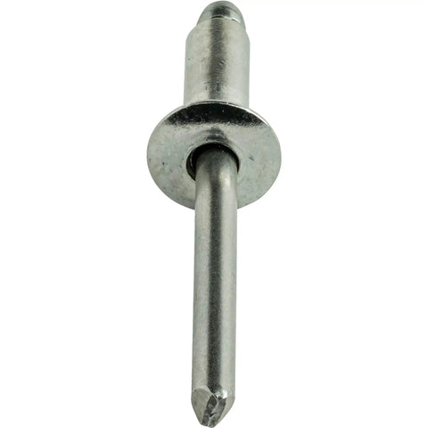 Heavy Duty Stainless Steel Pop Rivets Featuring Rounded Dome Caps For No Sweat One Step Install - Corrosion Resistant Blind Rivets 5/32 X 1/8 Inch Pull Range Delivers Badass Grip And A Sweet Finished Look On Sheet Metal Cars Or Boats 50 Piece Pack