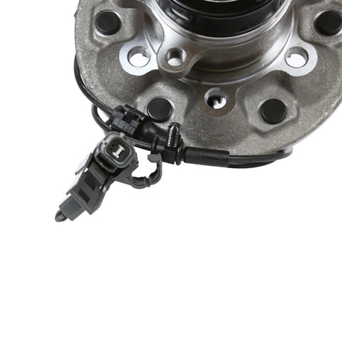 Close-up of wheel hub bearing assembly for Front CV Axle Shaft Kit With Left And Right Axles, Wheel Hub Bearing Assemblies, And ABS Replacement