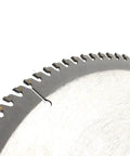 Close-up of 12 Inch Circular Saw Blade 305 mm 60 Tooth Cemented Carbide Tipped for wood and aluminum cutting.