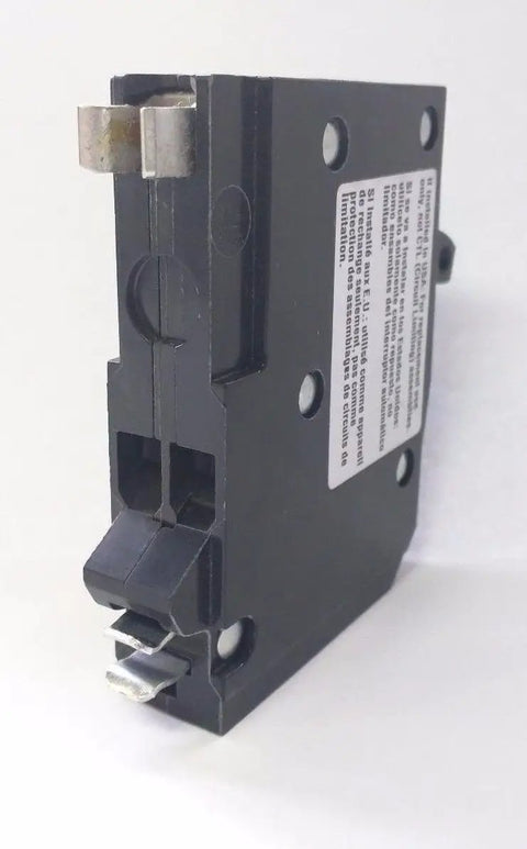 Tandem Circuit Breaker 2 To 15 Amp 1 Pole 120V New Dual Circuit Unit For Standard Electrical Panels Space Saving Breaker