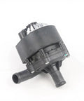 Heavy Duty Electric Water Pump For Tesla Model S Auxiliary Coolant Exchange Cooling System Replacement Built Tough Direct Swap Rapid Fit Bolt On Car Parts OEM Spec side view of the pump.