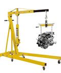 Engine Hoist Shop Crane Engine Leveler 1500 Lbs Steel With Ball Bearing And Adjustable Handle For Easy Lifting And Precise Balancing