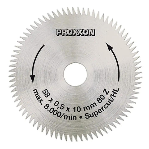 Close-up of saw blade for KS 115 Bench Circular Saw For Tiny Pieces And Precise Straight Cuts In Wood Metal Plastics FRP Quiet 110V