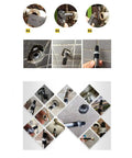 8 Piece Pipe Screw Extractor Set For Damaged Screws Bolts And Water Pipes Removal Kit For Wood Metal And Stainless Surfaces
