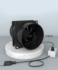 Pro Grade Solder Absorbers With Exhaust Fan And Flexible One Third To Six Meter Pipe For A Safe Clean Workshop USB Powered Fume Extractor shown