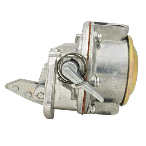 Side view of Ford Tractor Diesel Fuel Lift Transfer Pump For Simms Inline Injection Pump Beefed-Up Aftermarket Replacement