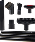 9 Pcs Vacuum Attachments Kit For One And One Quarter Inch And One And Three Eighths Inch Vacuum Hoses Includes Extension Wand Hose Adapters