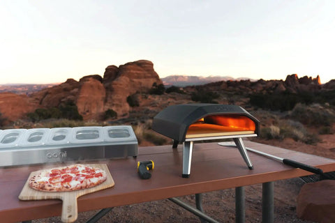 Koda 12 Inch Gas Pizza Oven For Outdoor Cooking With 28 Millibar Regulator And Gas Hose Portable Outdoor Pizza Oven Foundry Black