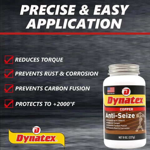 Copper Anti Seize Lubricant Paste 8 Oz Can Heavy Duty Formula For Extreme Heat Steam And Water Protection Keeps Fasteners From Seizing And Galling Prevents Corrosion Works Like A Charm 10 Pack