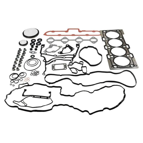 Heavy Duty Full Gasket Rebuild Kit For Isf2.8 Diesel Engine In Tunland 4X4 Pickup Truck seal parts arranged on white background.