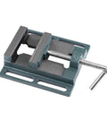 Heavy Duty 4 Inch Opening Drill Press Vise With Widened Jaws For Maximum Stability, precise clamping, and secure workpiece hold.
