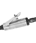 Heavy Duty Air Die Grinder 1/4 Inch Pneumatic Grinding Tool With Speed Regulator 22000 Rpm Zinc Alloy Frame side view with lock switch