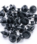 25 Piece Fender Liner And Bumper Splash Shield Push Type Retainer Clips Fasteners Kit For Nissan 01553-09321 And Mitsubishi MR328954