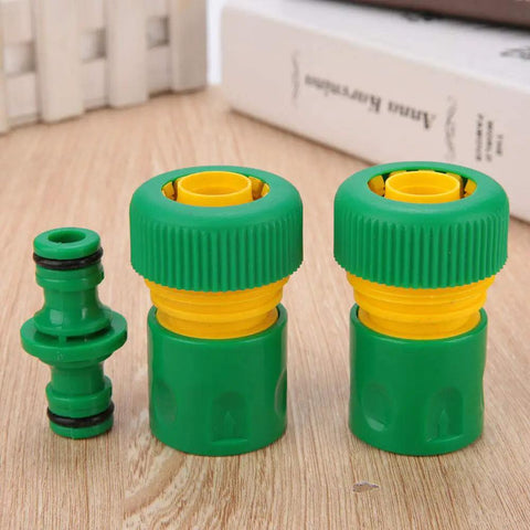 Top Quality 3-Piece Garden Hose Quick Connect Fittings With Leaks-Proof Design For Easy Watering And Fast Nozzle Swaps On Home Lawns