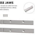 Replacement Vise Jaw Set For Old USA 6 And A Half Inch Reversible Gray Vices Fits Craftsman And Columbian Models