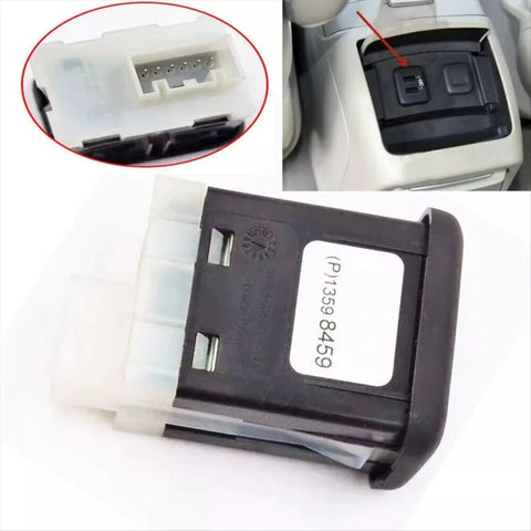 Beefy Aux Usb Socket Connector For Chevrolet Bolt Ev Malibu And Equinox Dash Console Direct Swap Module with ABS build.
