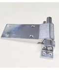 Heavy Duty Zinc Alloy Pivot Hinge For Cold Storage Doors Silent Damping Mechanism Rust Resistant Cabinet And Closet Hardware in silver finish