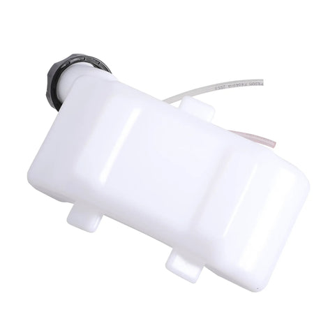Replacement Fuel Tank For Gas Trimmer Fits Troy-Bilt TB525EC TB590EC TB146EC TB575EC Cub Cadet BC5090 CC148 MP479 MP429 Craftsman 316791840 Durable Tank With Secure Fittings And Easy Install white tank with cap lines