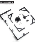 Anti Sag Gate Frame Kit With Heavy Duty Adjustable Gate Hardware And Gate Latch For Wooden Fences Driveway Gates Shed Doors