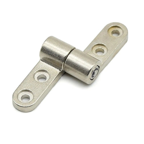 360 Degree Rotation Angle Positioning Mini Metal Torque Shaft Stop Damper Hinge With Soft Close Damping in stainless steel