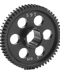 Beefy Steel Main Gear 0.5M 57T 59T RC Spur Gear For Arrma 1 By 18 Granite Grom Typhon Grom 1 By 14 Mini Mojave Grom 2S 1 By 12 Losi Nascar Desert Truck