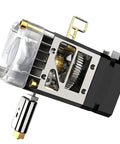 H2 V2S Lite Dual Gear Extruder Upgrade With High Flow Heat Break Quick Detach For Titan Extruder BigTreeTech Compatible For Ender 3 And Voron 2.4 Filament Feeding Power Up, metal dual-gear 3D printer extruder