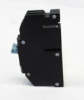 Side view of R38-15 15 Amp 120 Volt Tandem Breaker Twin 1 Pole Unit with Screw Wire Terminals 10K AIC RC38 Series Replacement