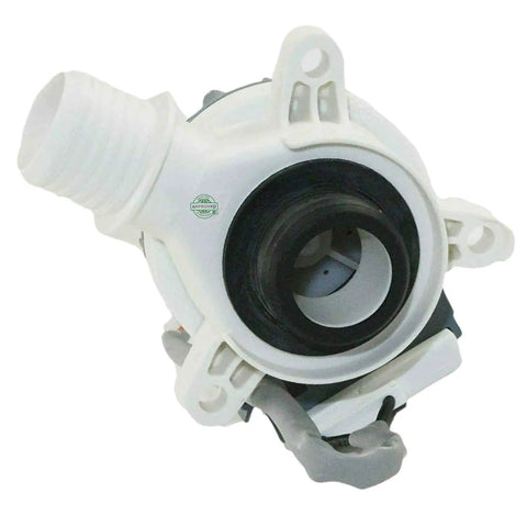 Front view of Washer Drain Pump Assembly 6 Inch Replacement For GE Hotpoint Fits OEM 20667413 PS12723115 AP6889136