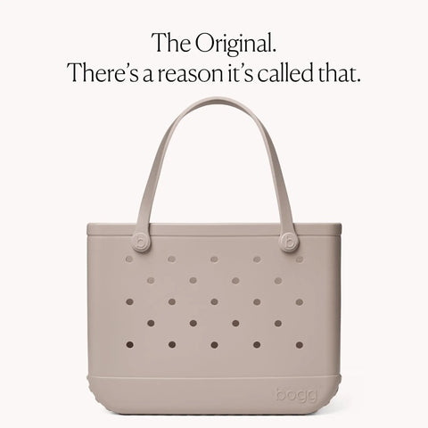 Original Large Tote Bag That Is Durable, Washable, And Tip-Proof For Beach, Pool, Boat, Work, And Sports, Mushroom Color