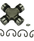 Heavy Duty Universal Joint For Dodge W100 Front Driveshaft Transfer Case CV Repair Part 75 To 76 Model Years Top Tier OE Quality Replacement That Runs Smooth As Silk And Keeps Your Ride Rockin Safe, with clips
