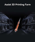 0.4mm Unicorn Nozzle Kit For K2 Plus Hi Combo And K2 Pro 3D Printers displayed in a 3D printing farm environment