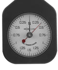 Dial Tension Tester Workhorse Pull Scale Meter For Micro Switches And Electronic Relays With Clear Viewing Cover ABS And Alloy Body Pro Grade Precision Readout For Relay Tip Pressure And Accurate Tension Checks, front view