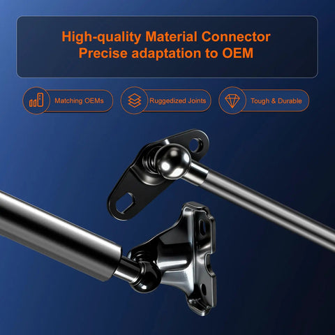 Toyota Highlander Liftgate Replacement Struts Set Of 2 With Bracket For 2001 2007 Tailgate Rear Hatch Trunk Shock OE 68950 49025