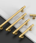 10 Pack Champagne Bronze Cabinet Knobs And 2 Inch T Bar Cabinet Pulls For Kitchen Cabinets Drawers And Home Cabinet Hardware ZH0050