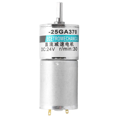 Super Duper High Torque Dc Gear Motor Micro Low Speed 24v Permanent Magnet With Pure Copper Coils For Automated Industry small size motor
