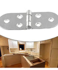 Easy Install Concealed Cabinet Hinges For Doors 180 To 90 Degree Rotation shown with kitchen cabinets