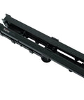 Collapsed view of Adjustable T Stand Folding Keyboard Workstation For Keyboards Mixers And DJ Controllers with portable design