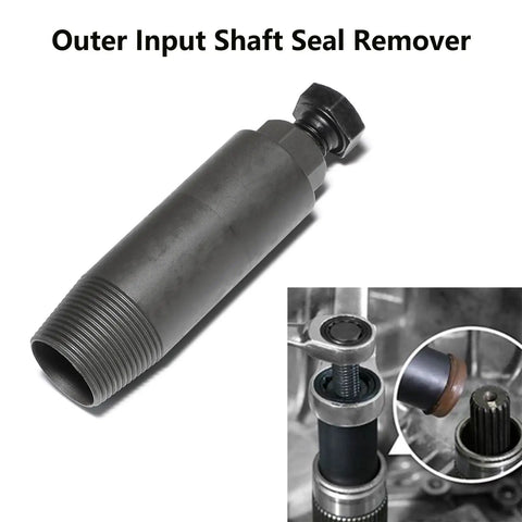 Dual Clutch Transmission Oil Seal Removal Installer Tool Kit For Ford Focus Fiesta B Max EcoSport DPS6 6DCT250 Compatible Seal Removal Set, black steel remover