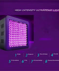 Top Shelf 3000W Led Uv Gel Curing Lamp With Cold Wind Fan 365Nm Dual Cure Station for various UV applications.