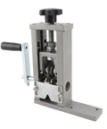 Sonew Dual Mode Electric Wire Stripper Hand Crank And Drill Powered Tool Automatic Copper Cable Stripping Machine close-up view of the tool mechanism.