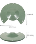 Angle Grinder Guard Set For Safer Grinding No Fuss Install Protection Shield To Block Debris And Sparks Fits Most Grinders shown in green.